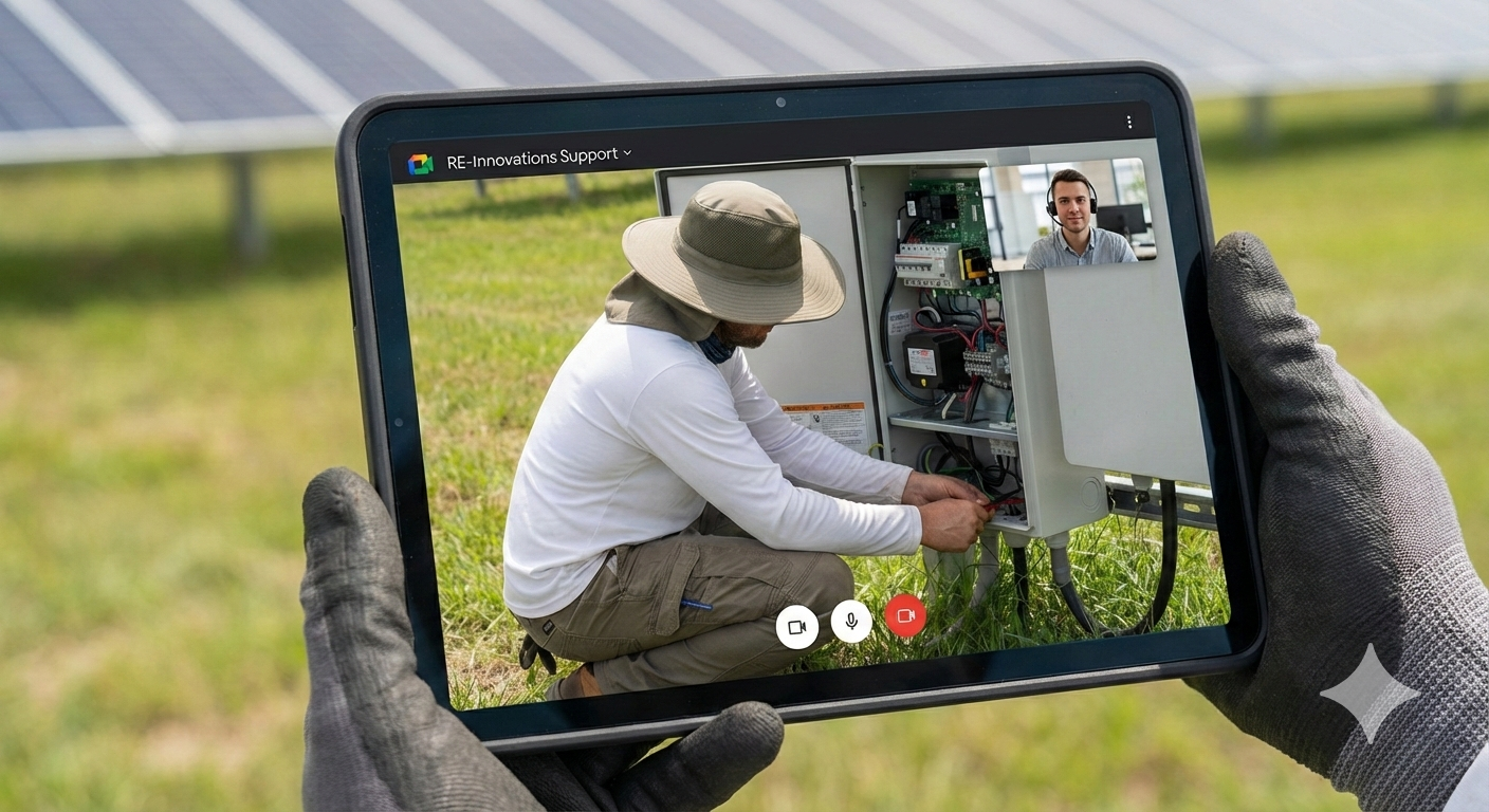 Google Meetによる視覚的サポート